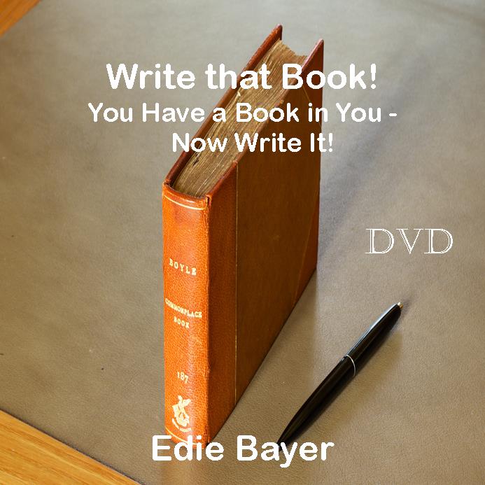 Write that Book Author Seminar on DVD to watch!